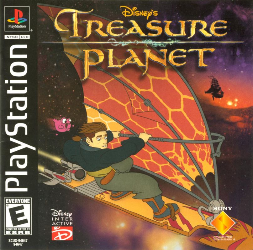 Treasure Planet box art for Playstation